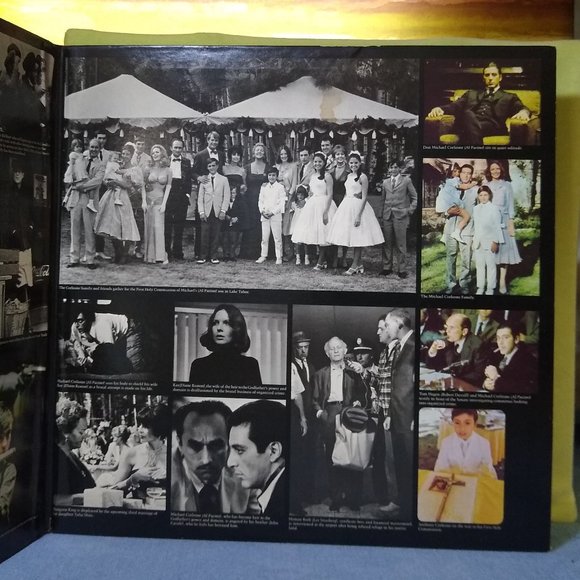 The Godfather Part II 1974 Soundtrack Gatefold Vinyl record MINTY! - Picture 4 of 6